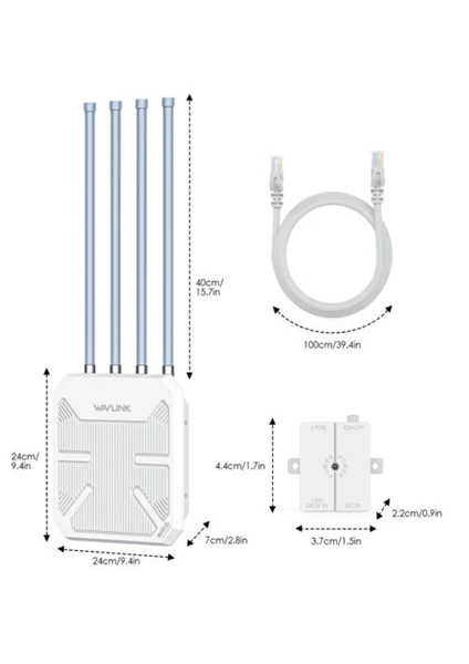 WAVLINK AX3000 Outdoor WiFi Extender:WL-WN573HX3 - Image 3